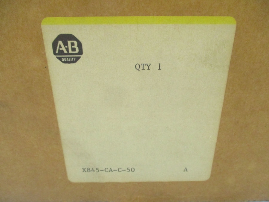 ALLEN BRADLEY X845-CA-C-50 SER. A (BR/YL) NSMP
