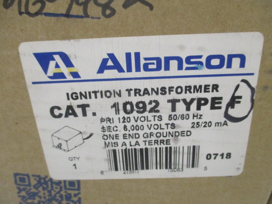 ALLANSON 1092 TYPE F 120V NSMP