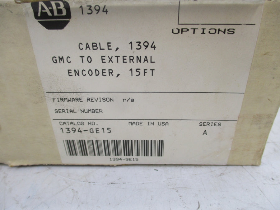 ALLEN BRADLEY 1394-GE15 SER. A REV. C NSMP