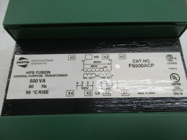 HAMMOND FS500ACP 500V NSMP