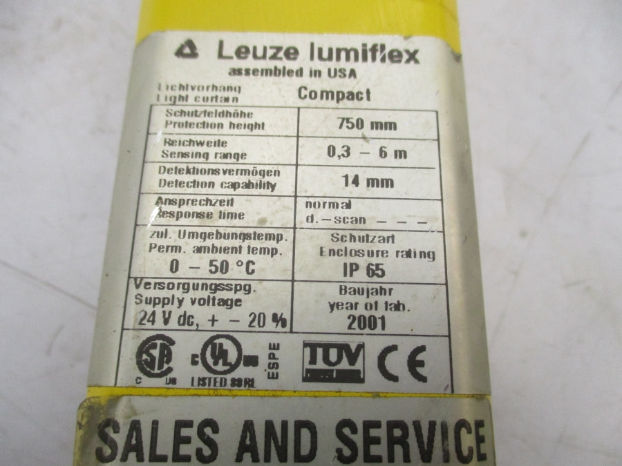 LEUZE CT14-750BH 24VDC UNMP