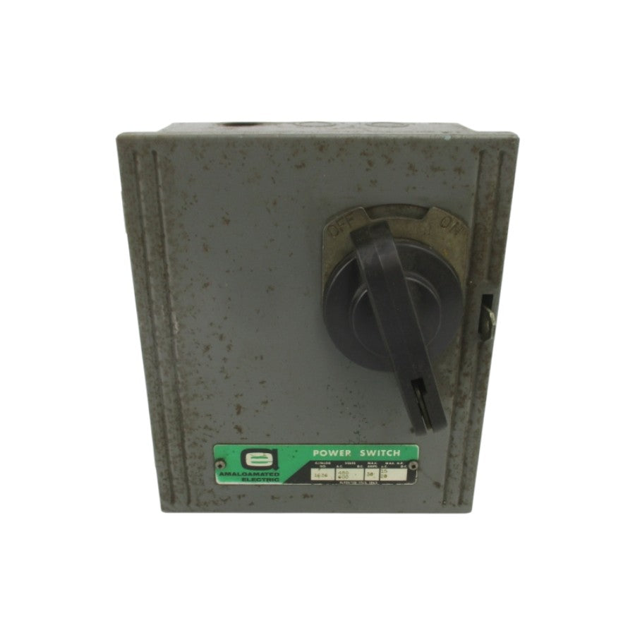 AMALGAMATED ELECTRIC 1636 480/600V 30A UNMP