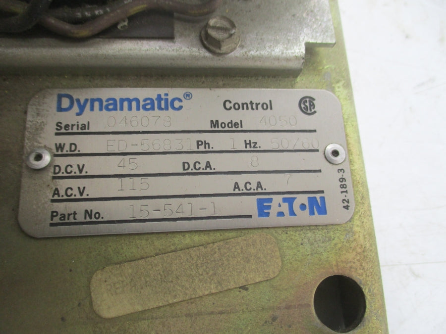 EATON 15-541-1 4050 45VDC 8A NSNP