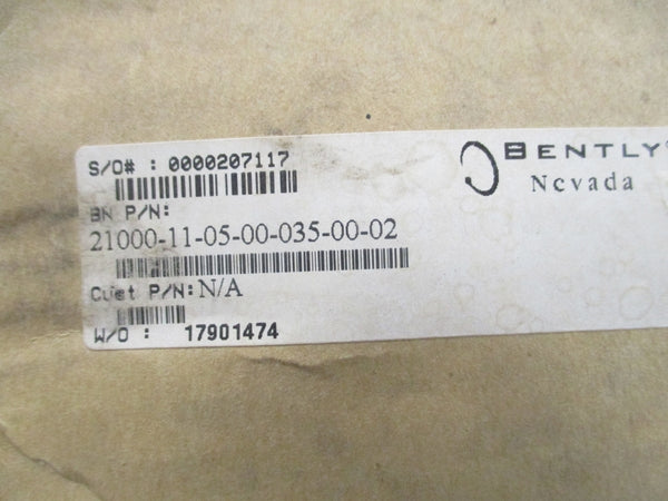 BENTLY NEVADA 21000-11-05-00-035-00-02 NSMP