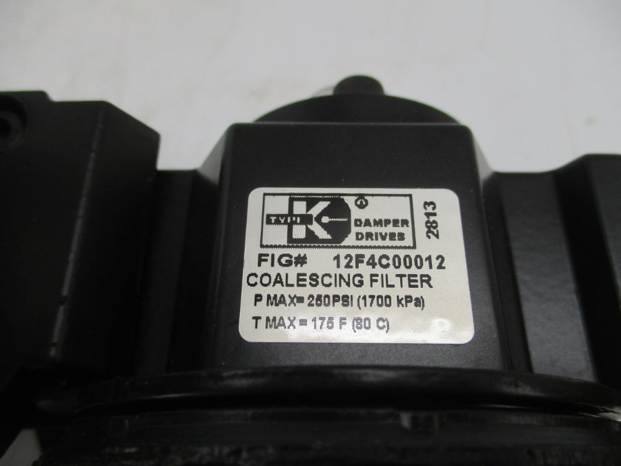 TYPE K 12F4C00012 07F4C00028 250PSI NSNP