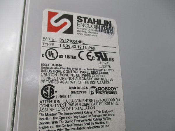 STAHLIN DS121006HPL NSMP