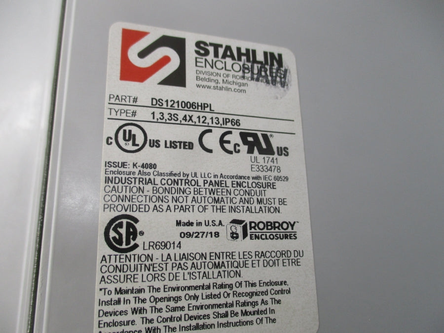 STAHLIN DS121006HPL NSMP