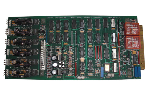 CONTROL CONCEPTS 3629 POWER CONTROL BOARD UNMP