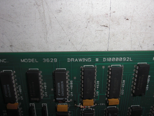 CONTROL CONCEPTS 3629 POWER CONTROL BOARD UNMP
