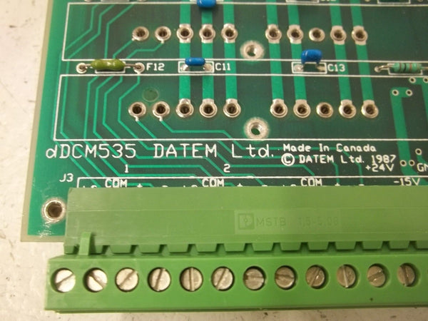 DATEM LTD. DDCM 535 BOARD NSNP
