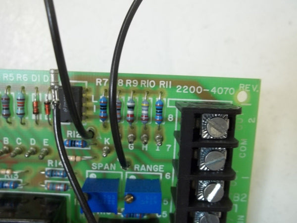 EMERSON 2200-4070 REF FEEDBACK BOARD UNMP