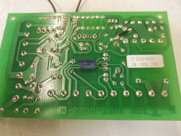 EMERSON 2200-4070 REF FEEDBACK BOARD UNMP