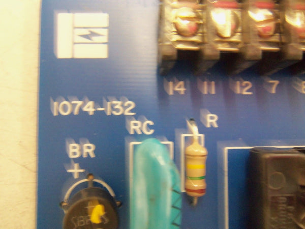 EMERSON RELAY BOARD 1074-132 UNMP
