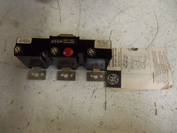GENERAL ELECTRIC TJK636T450 CIRCUIT BREAKER TRIP UNIT NSMP