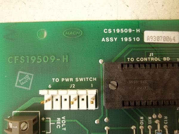 HACH 19510 CIRCUIT BOARD UNMP