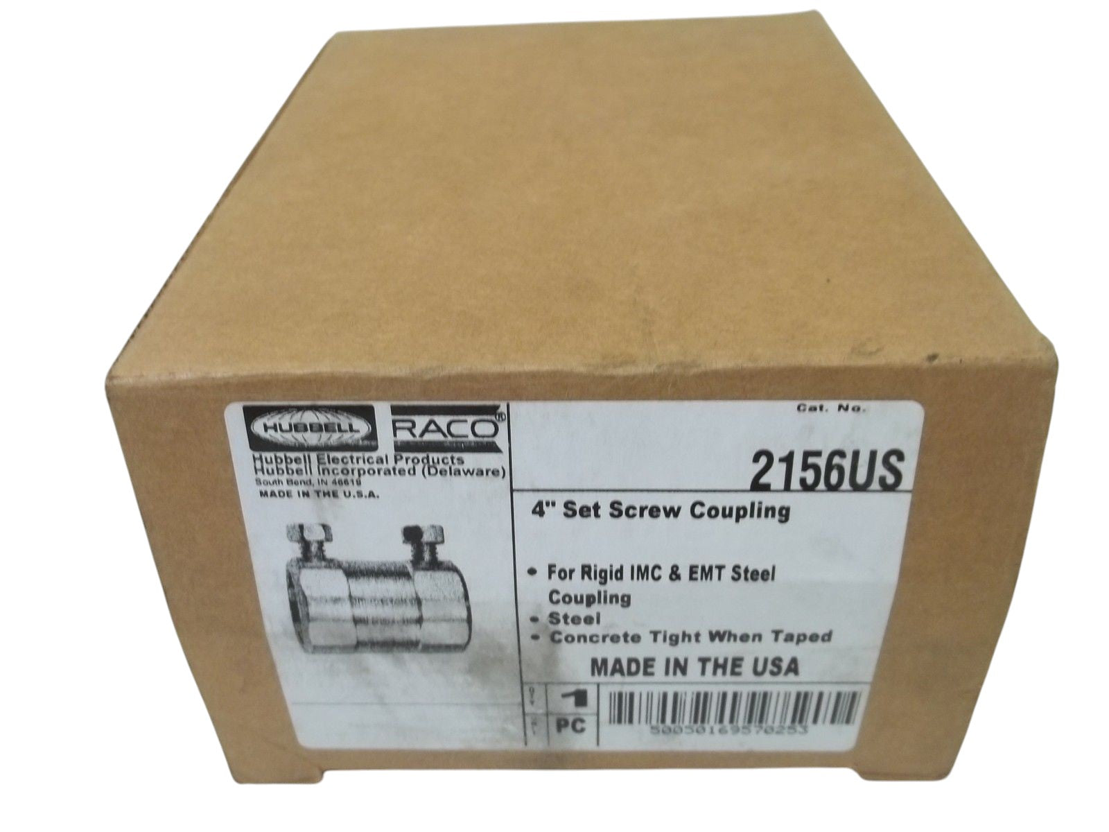 HUBBELL 2156US 4" SET SCREW COUPLING NSMP