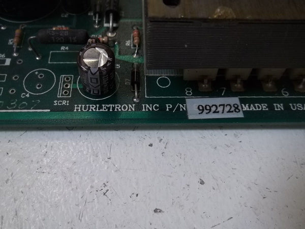 HURLETRON INC. 992728 BOARD UNMP