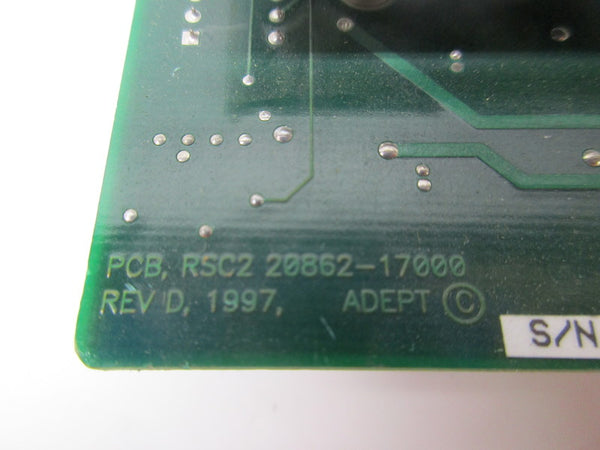 ADEPT TECH 10862-17000 REV. D UNMP
