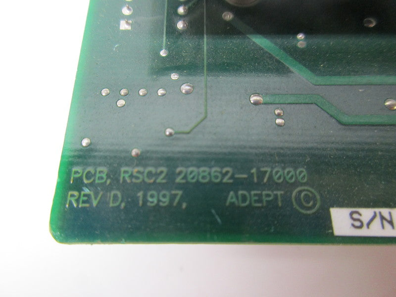 ADEPT TECH 10862-17000 REV. D UNMP