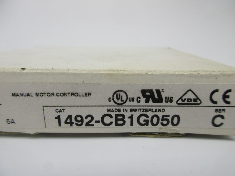 ALLEN BRADLEY 1492-CB1G050 SER. C 277VAC 5A (WH) NSMP