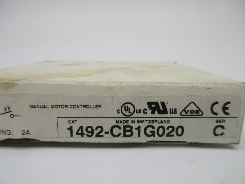 ALLEN BRADLEY 1492-CB1G020 SER. C 277VAC 2A NSMP