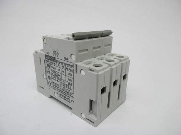 ALLEN BRADLEY 1492-CB3H050 SER. B 480VAC 5A NSNP
