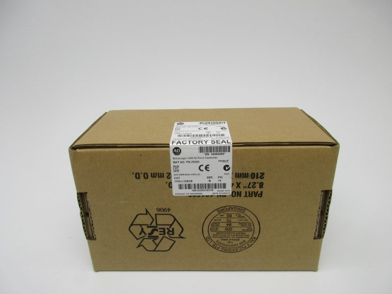 ALLEN BRADLEY 1766-L32BXB SER. B F/W 14 DATE: 2014 NSFS