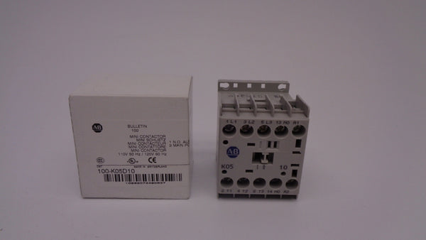 ALLEN BRADLEY 100-K05D10 SER. A 110/120V (WH) NSMP