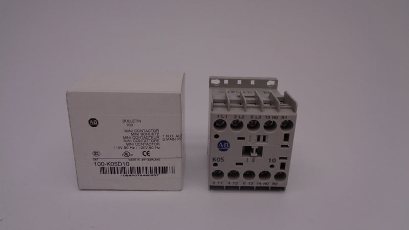 ALLEN BRADLEY 100-K05D10 SER. A 110/120V (WH) NSMP