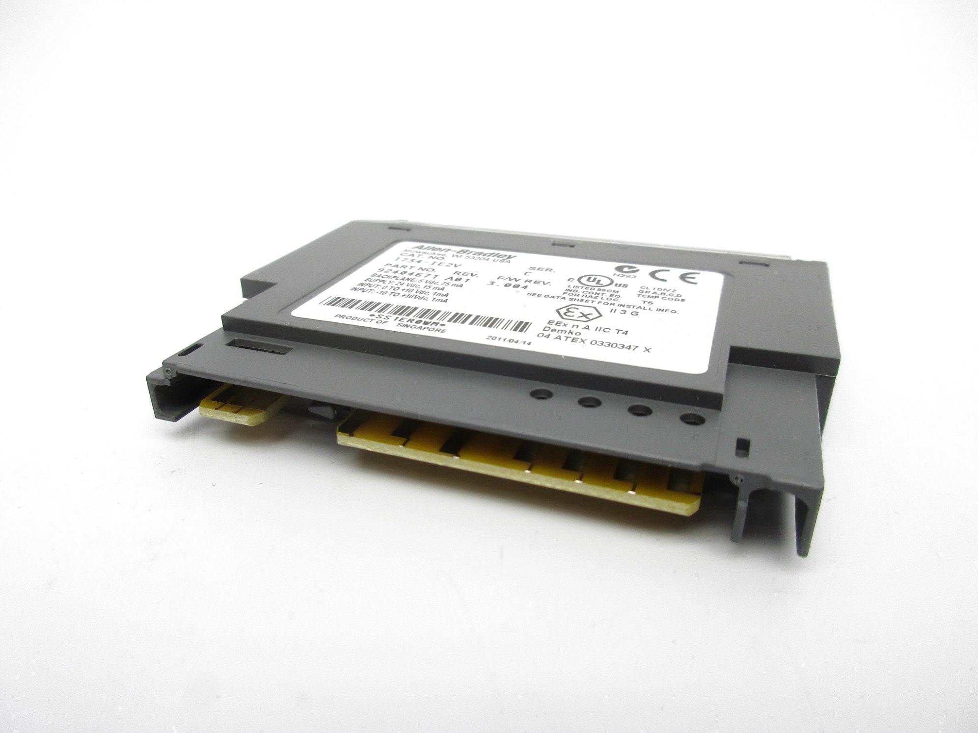 ALLEN BRADLEY 1734-IE2V SER. C F/W 3.004 24VDC NSMP