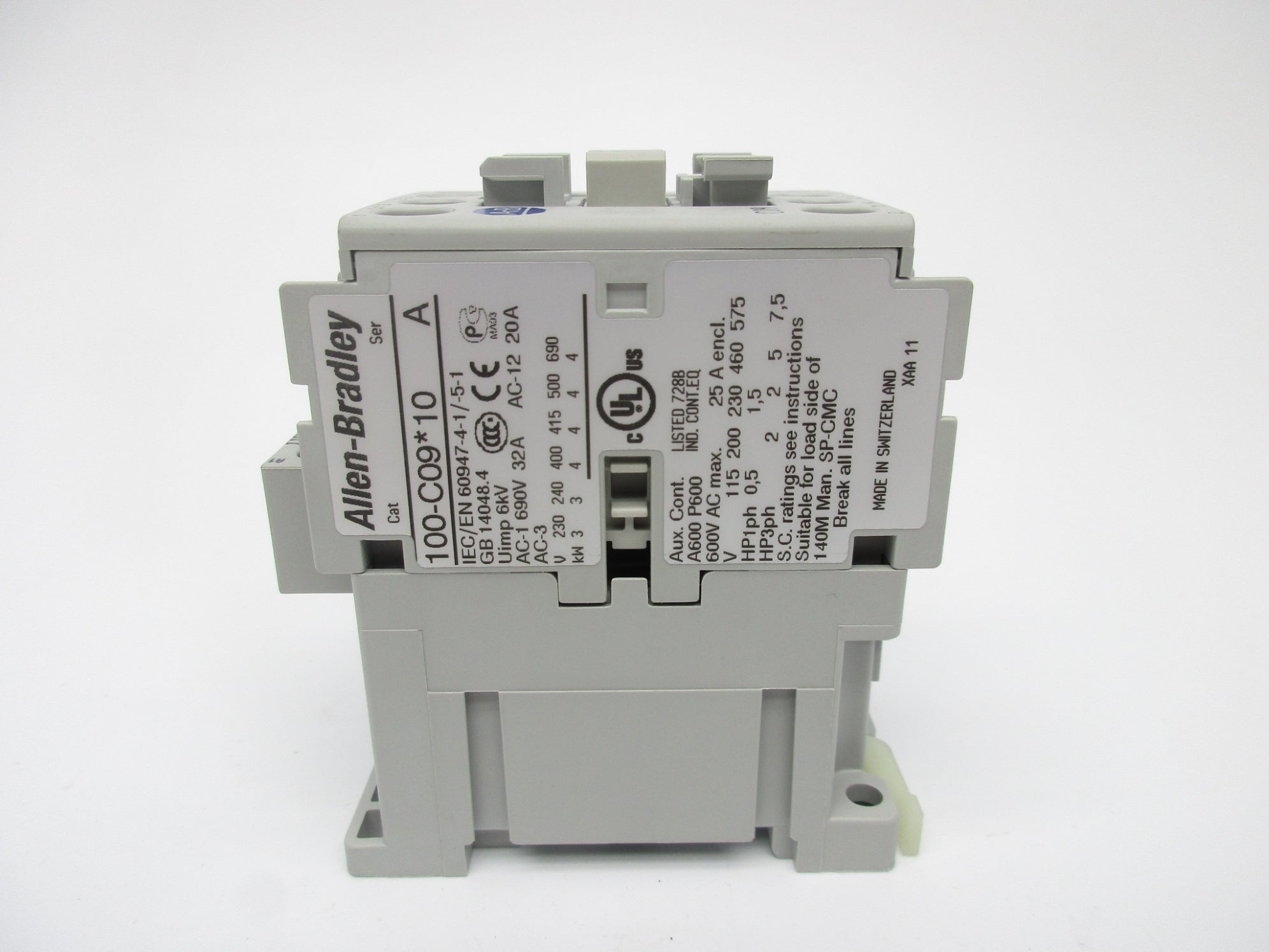 ALLEN BRADLEY 100-C09D10 SER. A 110/120V 32A NSNP