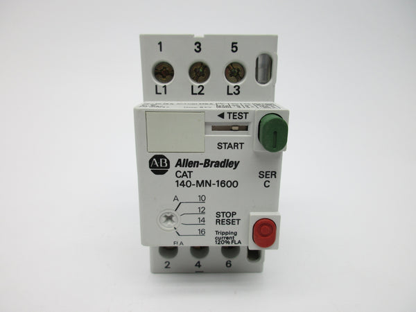 ALLEN BRADLEY 140-MN-1600 SER. C 10-16A 600V NSNP