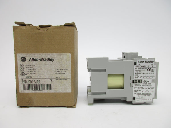 ALLEN BRADLEY 100-C09ZJ10 SER. A 24VDC 32A (BR/WH) NSMP