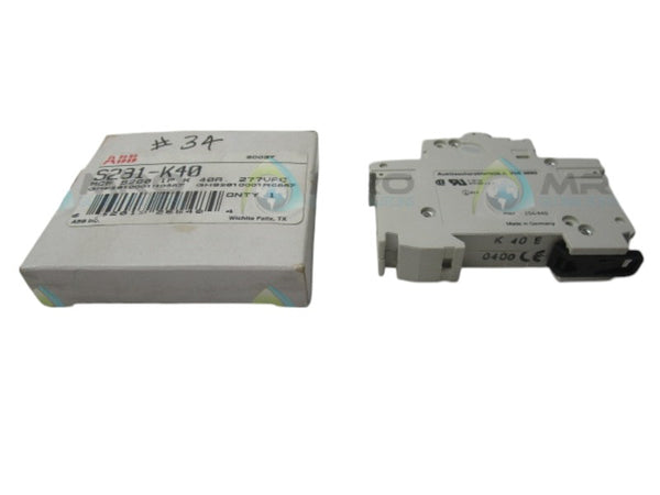 ABB S281-K40 CIRCUIT BREAKER 40A 277/480V  NSMP