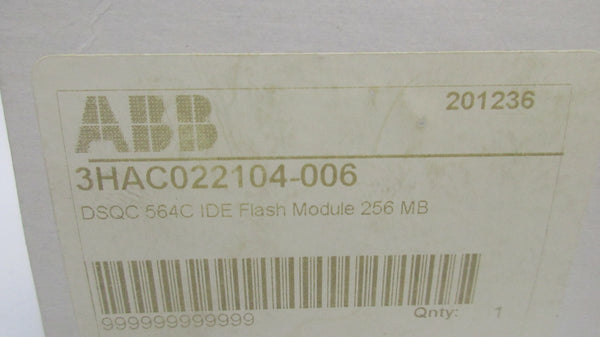 ABB 3HAC022104-006/00 DSQC564C NSMP