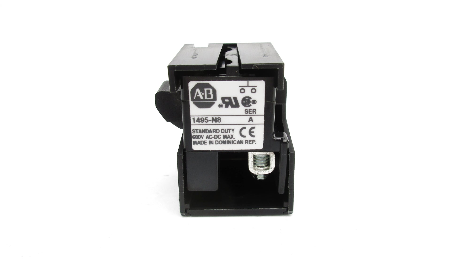 ALLEN BRADLEY 1495-N8 SER. A 600VAC-DC (WH) NSMP