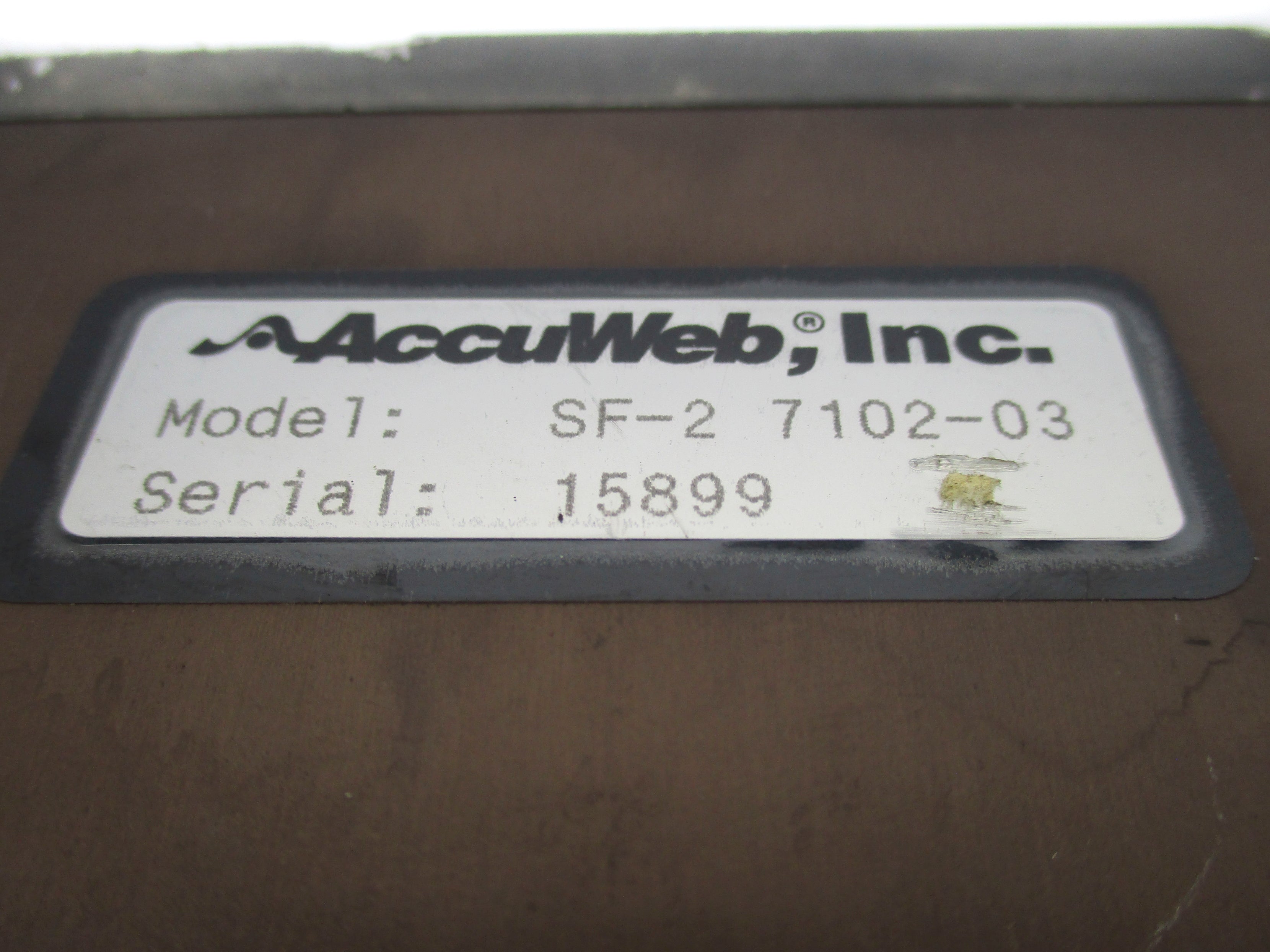 ACCUWEB SF-27102-03 UNMP