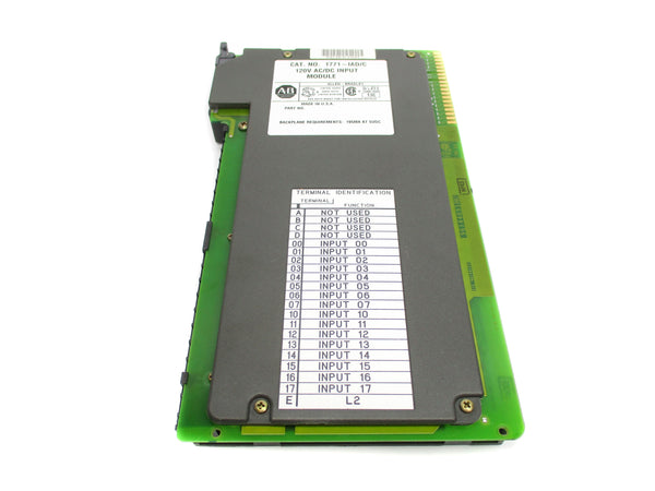 ALLEN BRADLEY 1771-IAD SER. C 120VAC/DC UNMP