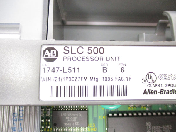 ALLEN BRADLEY 1747-L511 SER. B F/W 6 NSNP