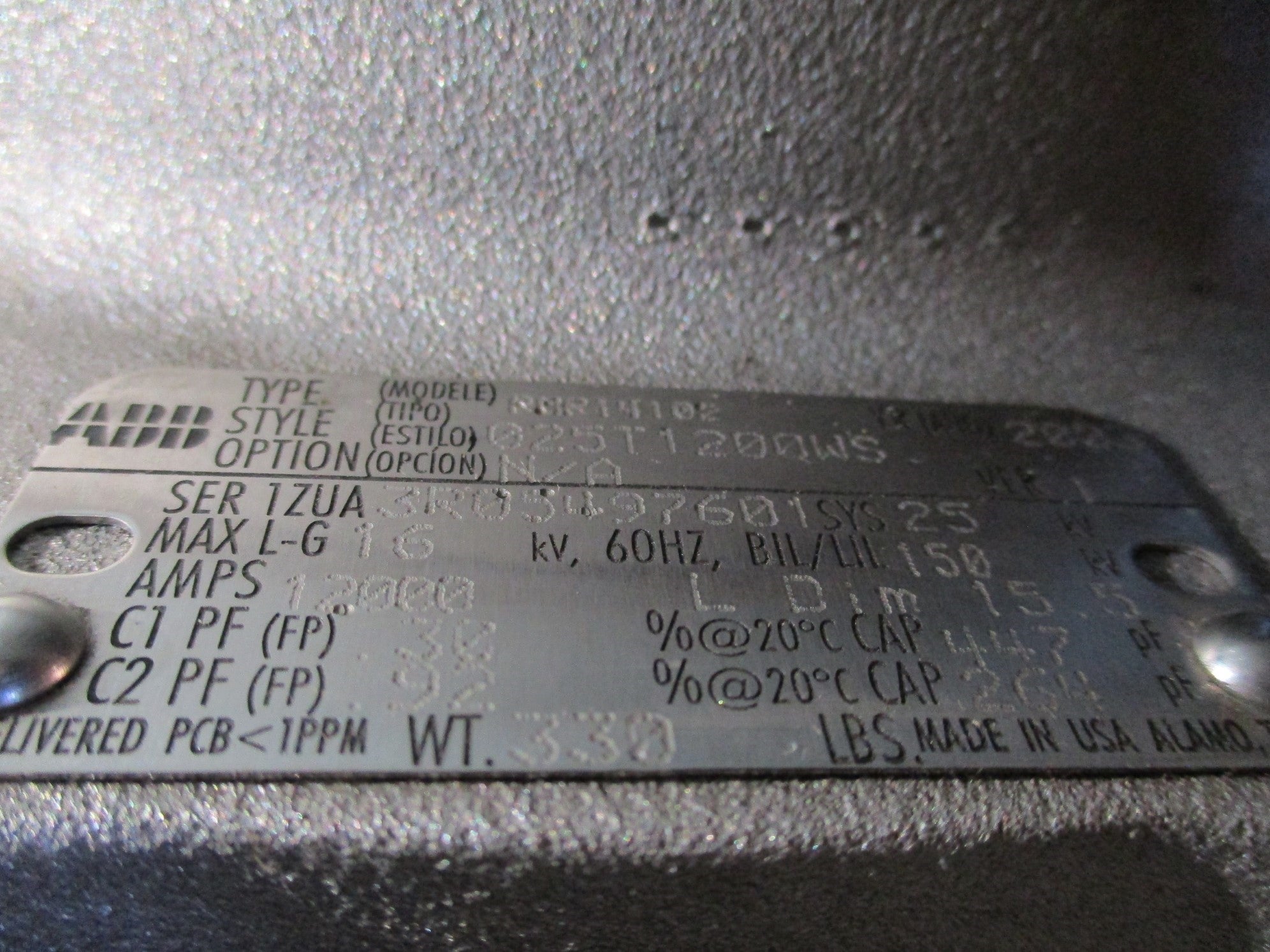 ABB RMR14102 025T1200WS NSMP