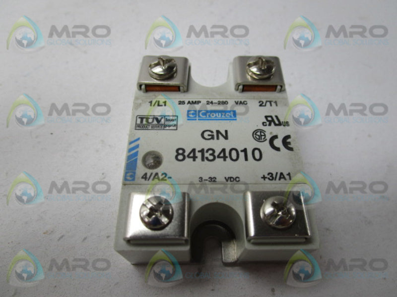 CROUZET GN84134010 SOLID STATE RELAY 25A 24-280V  NSMP