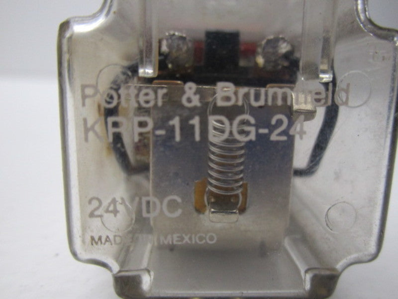 POTTER & BRUMFIELD KRP-11DG-24 RELAY 24VDC 120VAC  UNMP
