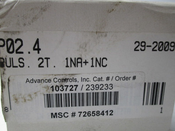 ADVANCE CONTROLS 103727 PUSHBUTTON STATION  NSMP