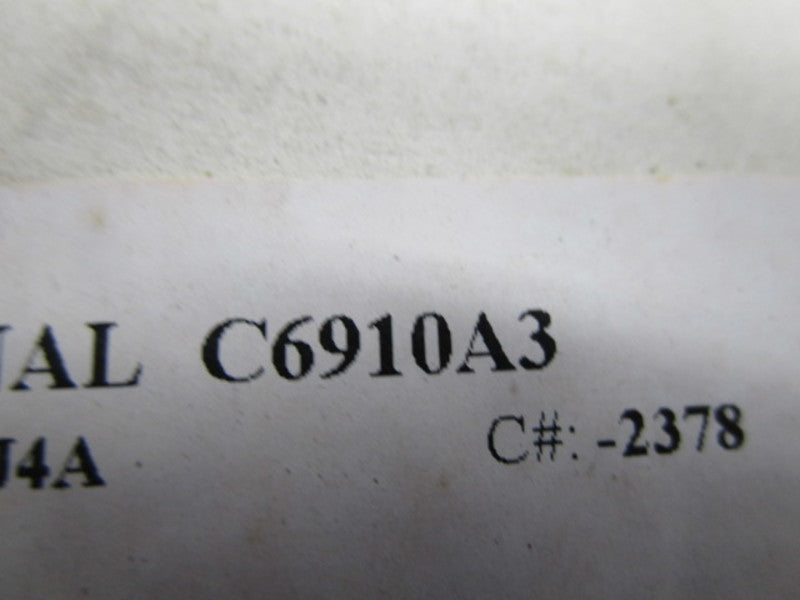 EAGLE SIGNAL C6910A3 TIME DELAY RELAY 120V 50/60HZ  NSMP