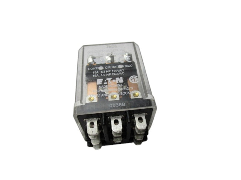 EATON D5PR3A RELAY 120VAC 50/60HZ  UNMP