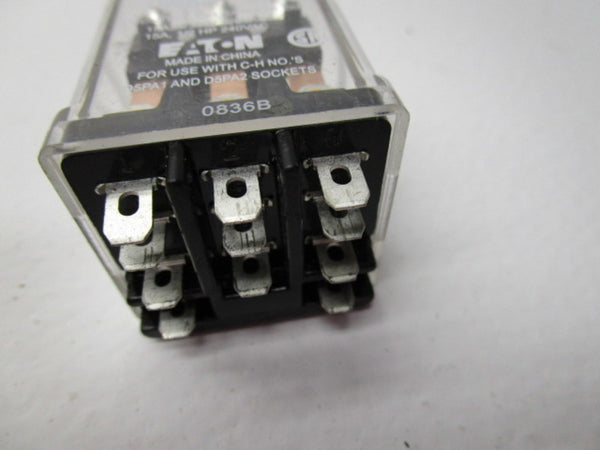 EATON D5PR3A RELAY 120VAC 50/60HZ  UNMP