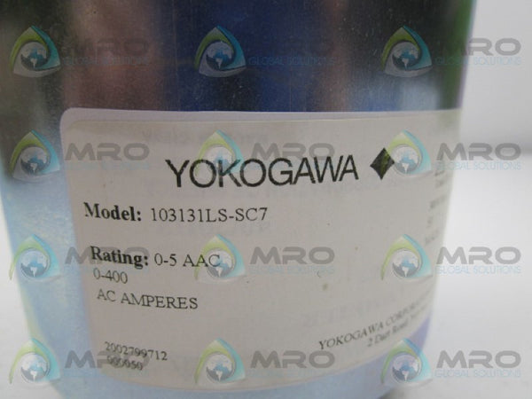 YOKOGAWA 103131LS-SC7 METER CURRENT  NSMP