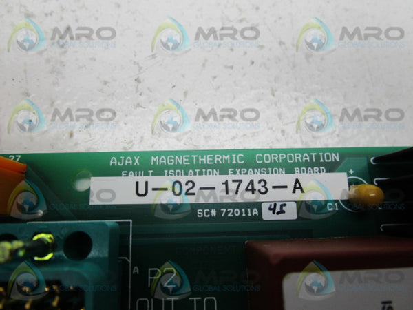 AJAX MAGNETHERMIC U-02-1743-A  NSNP