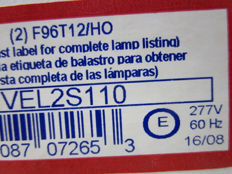 ADVANCE VEL2S110 277V NSMP