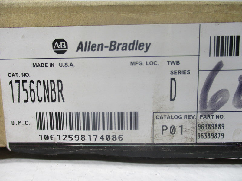 ALLEN BRADLEY 1756-CNBR SER. D F/W 5.50 NSMP